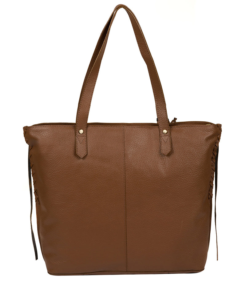 'Hampstead' Tan Leather Tote Bag