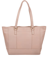 'Sophie' Blush Pink Leather Tote Bag image 3
