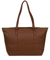'Sophie' Tan Leather Tote Bag
