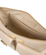 'Jenna' Frappe Leather Shoulder Bag image 4