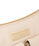 'Jenna' Frappe Leather Shoulder Bag image 7