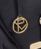'Naomi' Navy Leather Cross Body Bag image 6