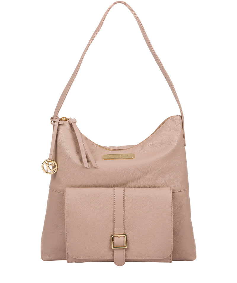 'Imogen' Blush Pink Leather Shoulder Bag image 1