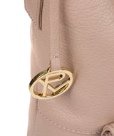 'Imogen' Blush Pink Leather Shoulder Bag image 6