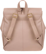 'Daisy' Blush Pink Leather Backpack image 3