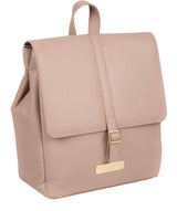 'Daisy' Blush Pink Leather Backpack