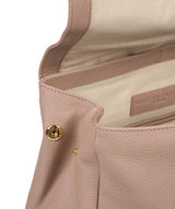 'Daisy' Blush Pink Leather Backpack image 7