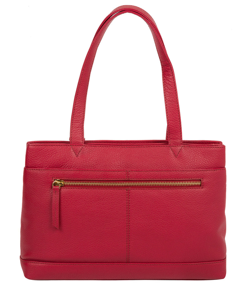 'Kate' Berry Red Leather Handbag image 3