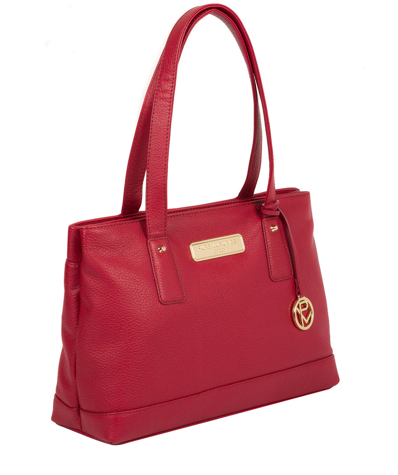 'Kate' Berry Red Leather Handbag image 5