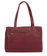 'Kate' Pomegranate Leather Handbag image 3