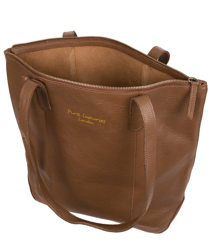 'Blendon' Tan Leather Tote Bag