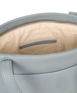'Adley' Cashmere Blue Leather Handbag
