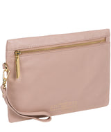 'Chalfont' Blush Pink Leather Clutch Bag