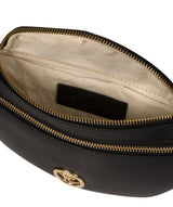 'Noelle' Black Leather Bum Bag image 4