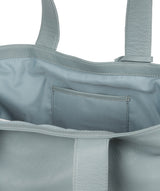 'Harlesden' Cashmere Blue Leather Tote Bag
