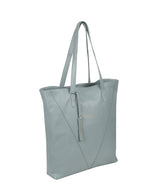 'Hatton' Cashmere Blue Leather Shopper Bag
