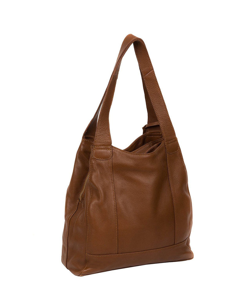 'Highbury' Saddle Tan Leather Handbag