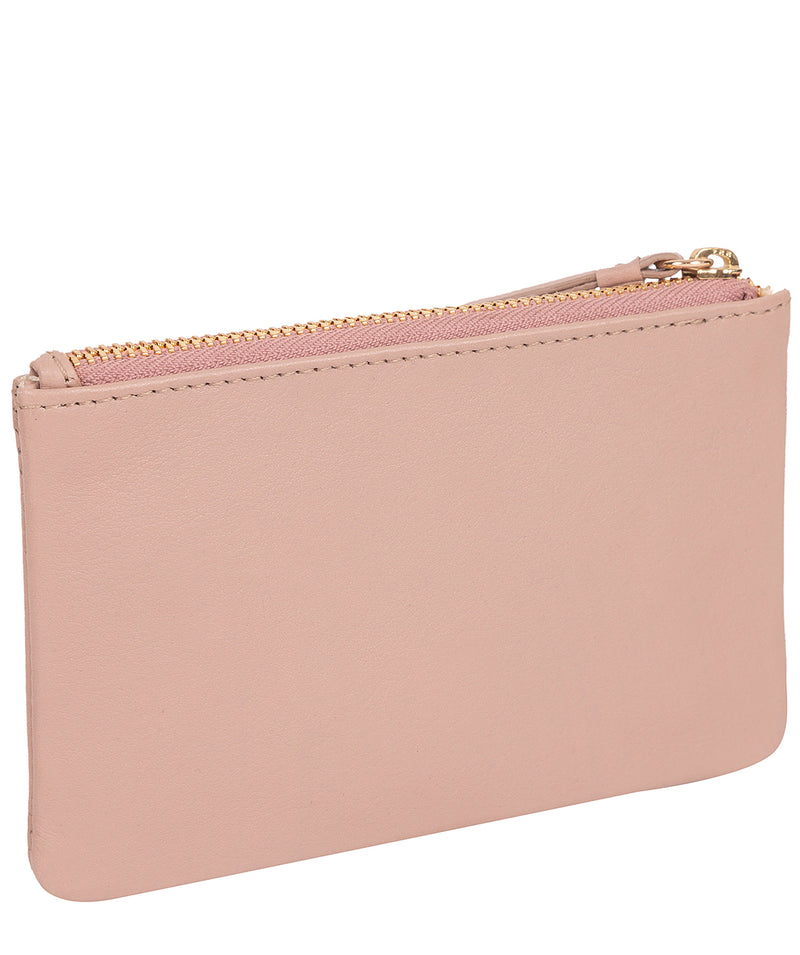 'Morden' Blush Pink Leather Coin Purse