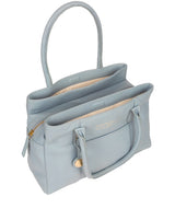 'Chatham' Cashmere Blue Leather Handbag