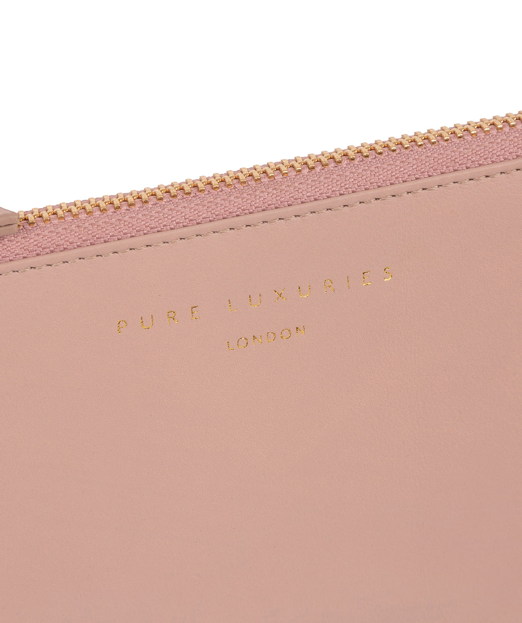 Pink Leather Make-up Bag 'Osterly' by Pure Luxuries – Pure Luxuries London