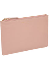 'Osterly' Blush Pink Leather Pouch