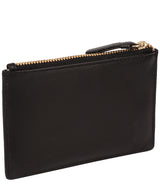 'Pinner' Black Leather Coin Purse