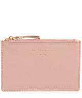 'Pinner' Blush Pink Leather Coin Purse
