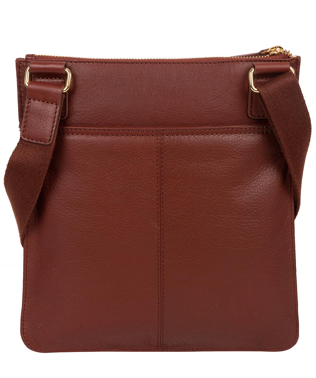 Chestnut Leather Crossbody Bag 'Langley' by Pure Luxuries – Pure ...
