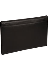 'Piccadily' Black Leather Travel Wallet