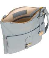 'Kenley' Cashmere Blue Leather Cross Body Bag