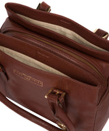 'Astley' Chestnut Leather Handbag