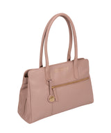 'Darby' Blush Pink Leather Handbag
