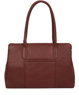 'Darby' Chestnut Leather Handbag