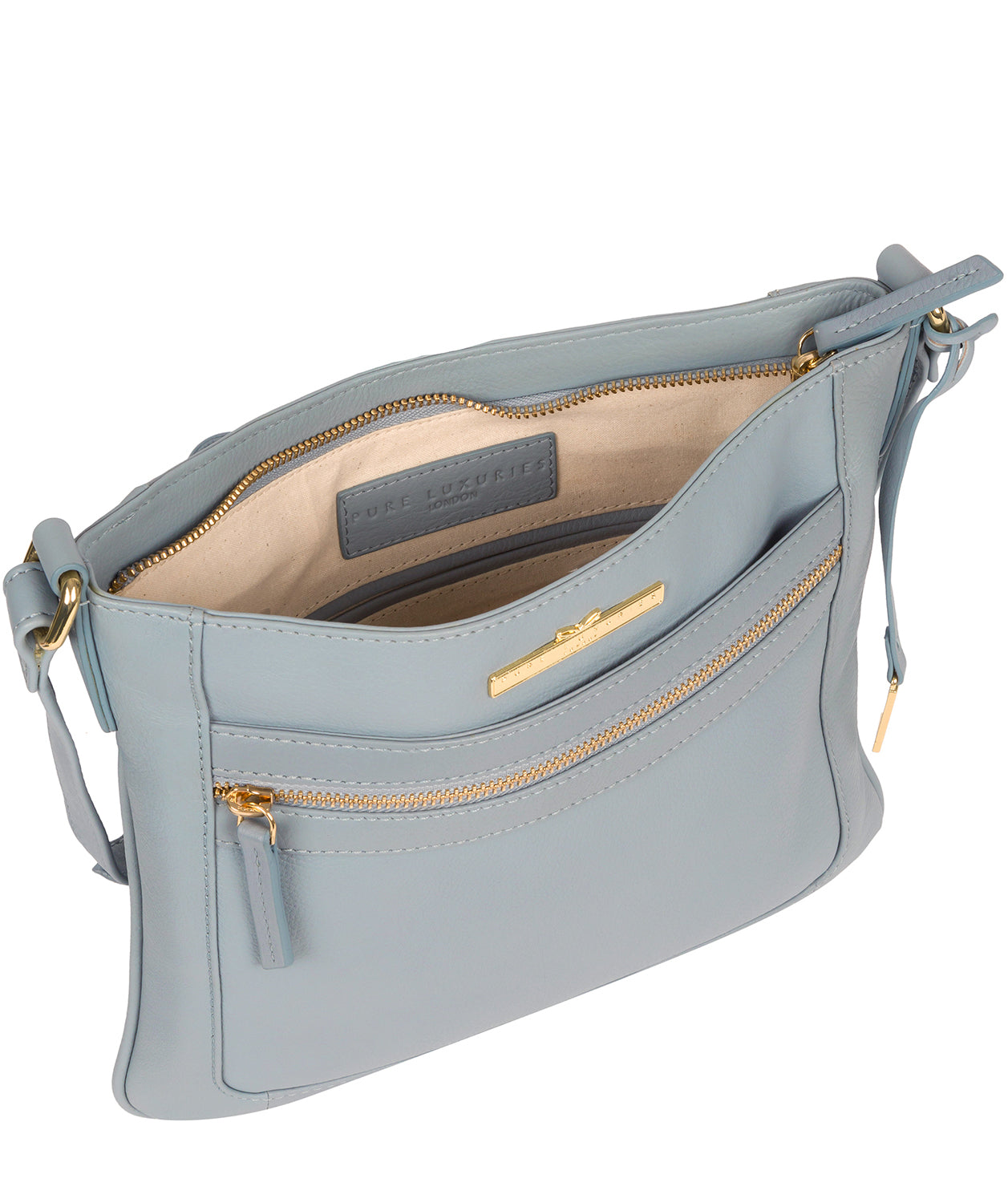 Lewes crossbody bag worn across body styling