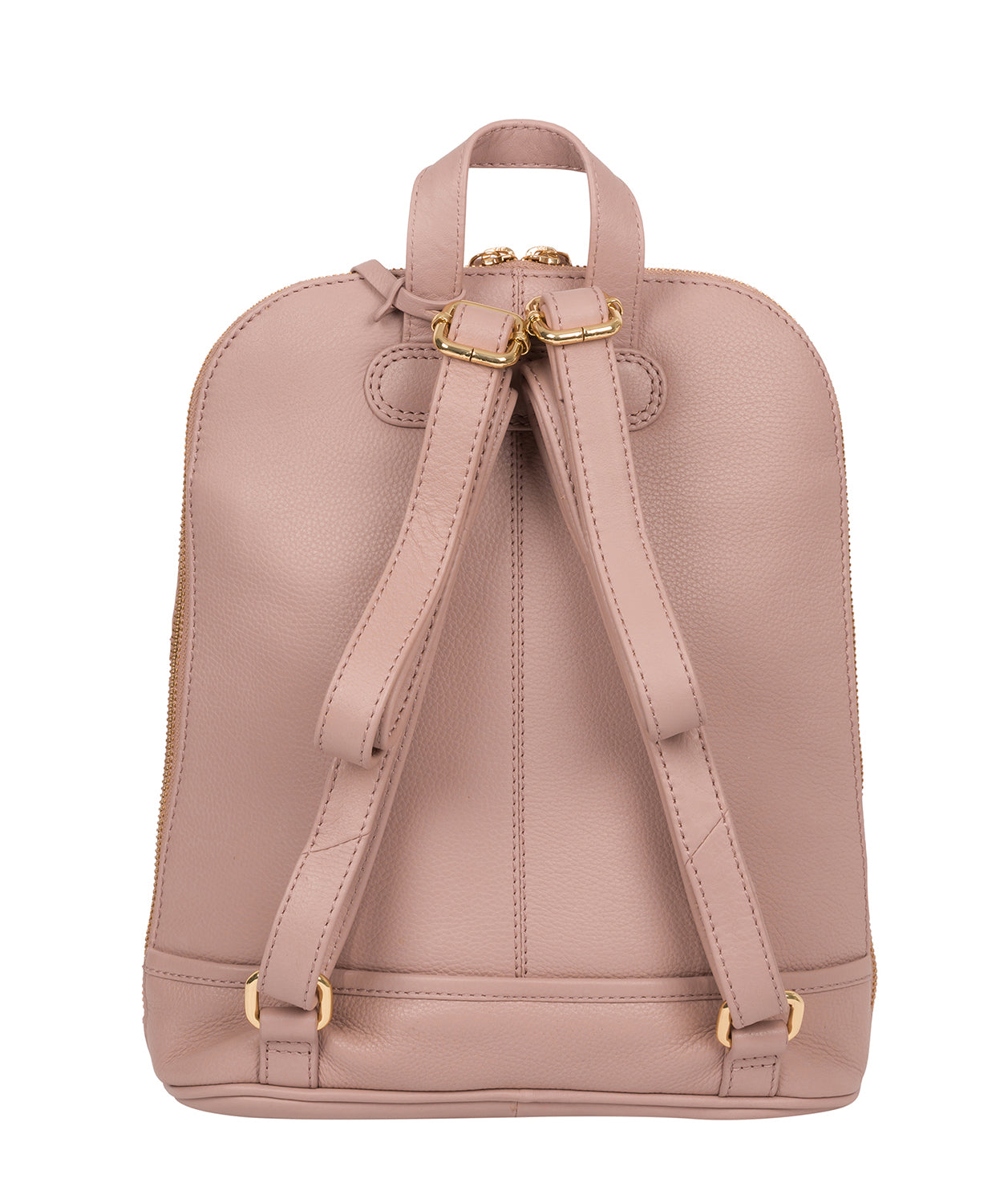 Pink Leather Backpack 'Elland' by Pure Luxuries