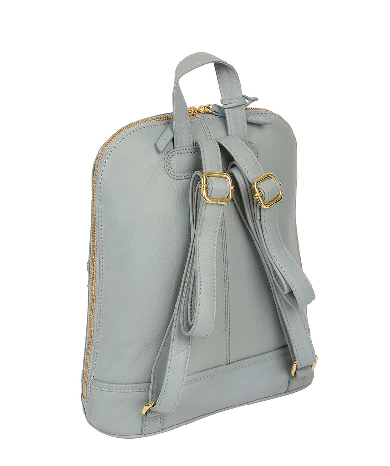 'Elland' Cashmere Blue Leather Backpack