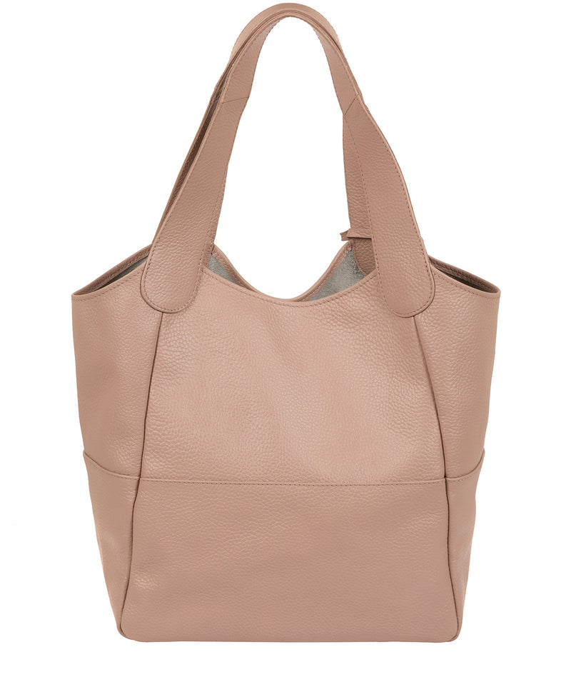 'Freer' Blush Pink Leather Tote Bag