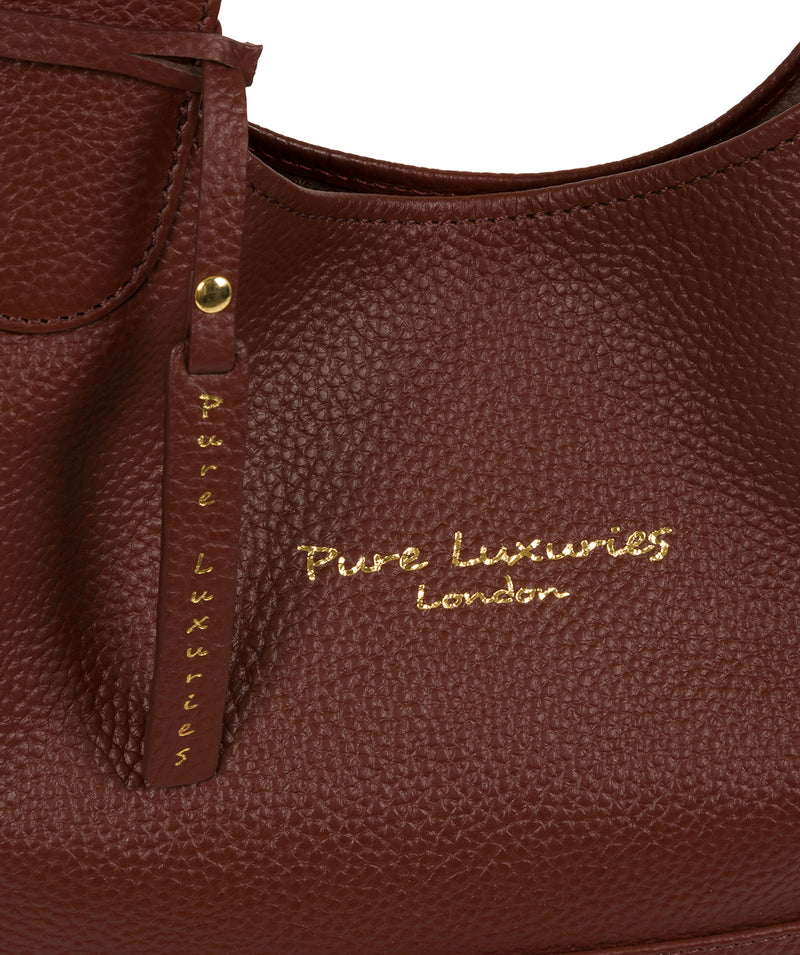 'Freer' Cognac Leather Tote Bag image 6