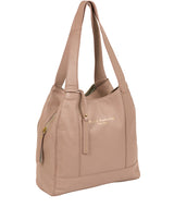 'Colette' Blush Pink Leather Handbag