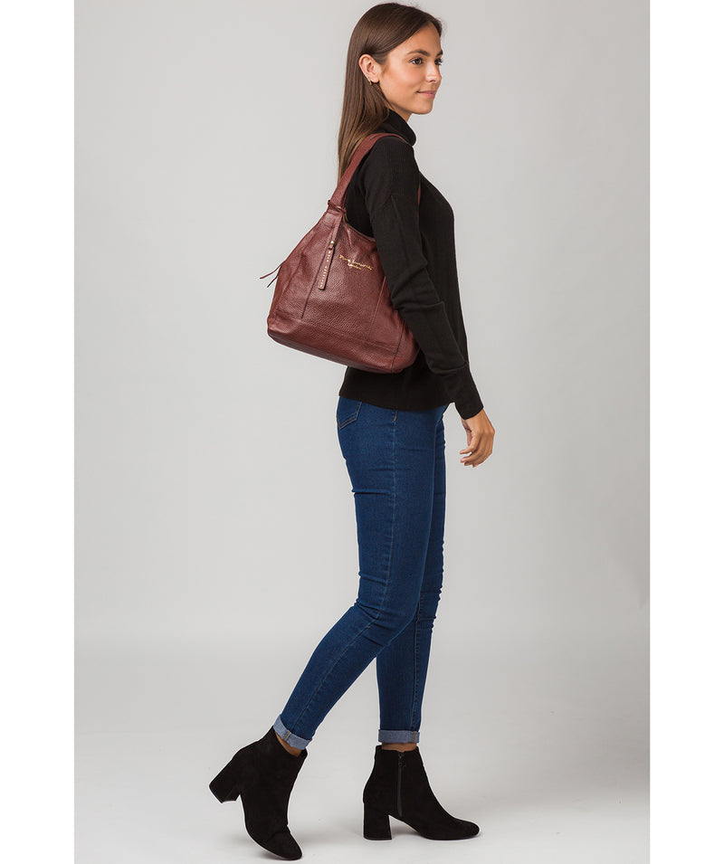 'Colette' Cognac Leather Handbag