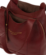 'Colette' Red Leather Handbag image 4