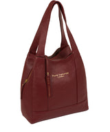 'Colette' Red Leather Handbag image 5