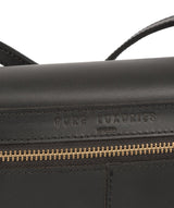 'Langdale' Black Leather Cross Body Bag
