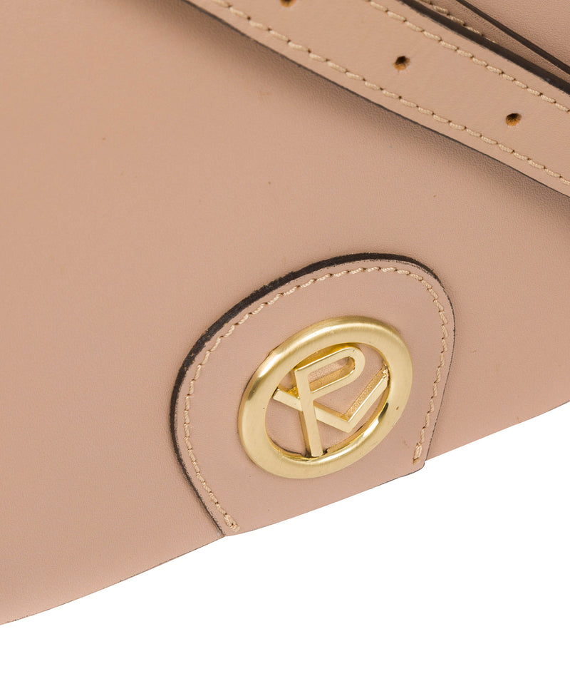 'Ambleside' Blush Pink Leather Cross Body Bag Pure Luxuries London