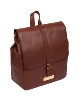 'Daisy' Chestnut Leather Backpack
