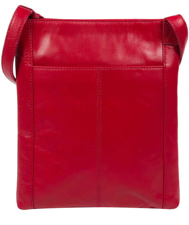 'Knook' Vintage Red Leather Cross Body Bag
