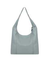 'Nina' Cashmere Blue Leather Shoulder Bag