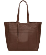 'Ripley' Ombré Chestnut Vegetable-Tanned Leather Extra-Large Shopper Bag