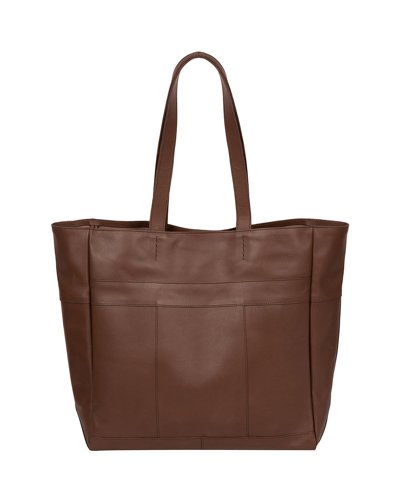 'Ripley' Ombré Chestnut Vegetable-Tanned Leather Tote Bag