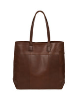 'Pembury' Ombré Chestnut Vegetable-Tanned Leather Tote Bag
